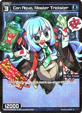 Wixoss card WXDi-P02-070P[EN] Con Aqua, Master Trickster P-C  CHANGING DIVA WXDi