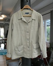 VESTE SAHARIENNE BEIGE TAILLE