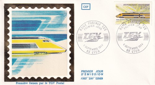 Enveloppe 1er jour 1984 - 🦬enveloppe,