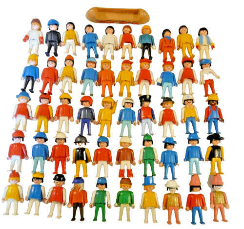 Lot playmobil geobra 1974 - lot, 50