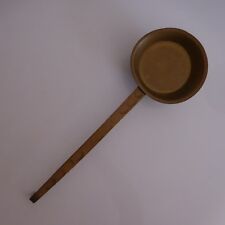 Poêle écuelle louche cuivre laiton art nouveau déco design XXe PN France N2864