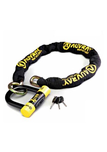 Antivol chaine avec - chaine, bloque
