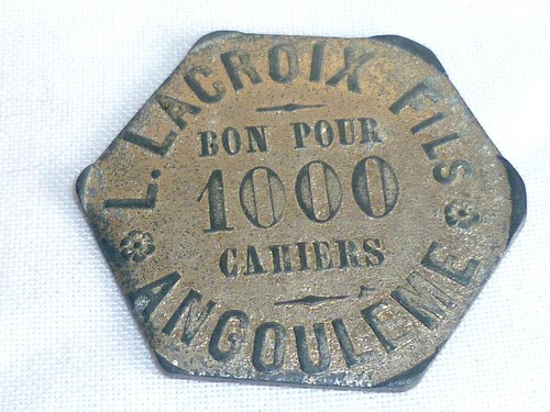 Ancien jeton lacroix fils - jeton, l.lacroix