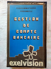 EXL 100 Exelvision / Gestion De Compte Bancaire