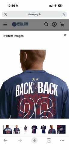 Preorder maillot domicile - maillot, psg