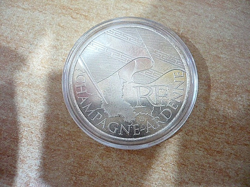 Pièce 2010 argent - 10, €
