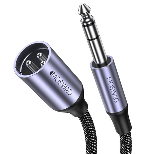 Câble xlr mâle jack mm - mâle,