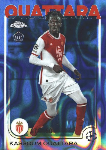 2024 topps chrome ucc blue - topps,
