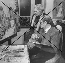 PHOTO DE MAURICE UTRILLO LUCIE