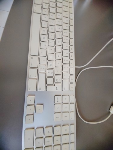 Clavier apple avec - apple, branchement