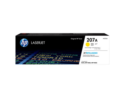 Toner jaune laserjet 207a - jaune,