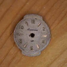 Cadran de montre LIP Souveraine T113 - Ø15,60mm/17,80mm (Watch dial)