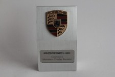 Trophée de bureau PORSCHE Cayman S Charles Barrelet (74886)