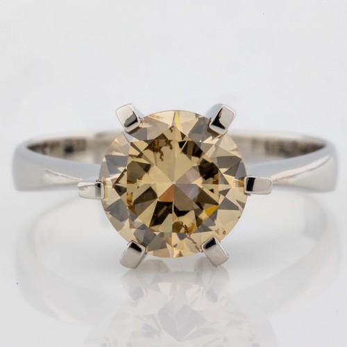 Bague solitaire 950 platin - solitaire, 950/platin