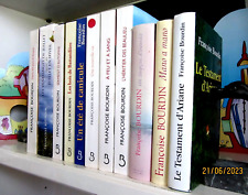 Lot de 11 romans de Françoise Bourdin - Très bon état -