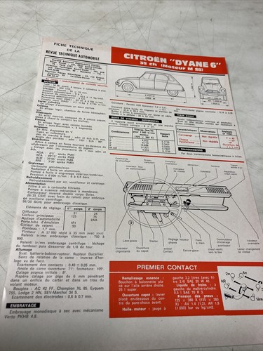 Fiche technique automobile