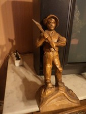  TRES BELLE SCULPTURE BOIS  BUCHERON