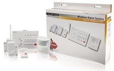 SYSTEME ALARME SANS FIL, Tél. RTC, télécommande, jusqu'à 10 capteurs, 5 zones