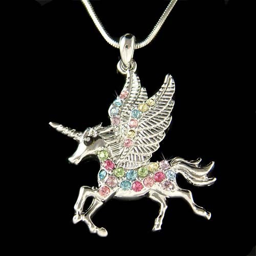 Collier fée licorne - collier,