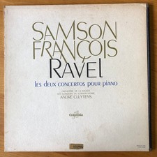 FRENCH COLUMBIA EARLY STEREO SAXF 836 LP RAVEL SAMSON FRANCOIS DOWEL SPINE VG+