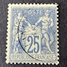 Y&T 68 “Sage 25c outremer” type I OBL - TB