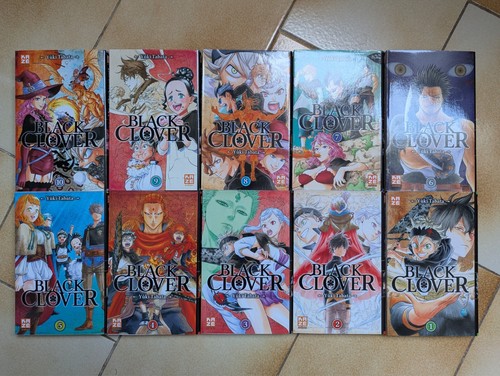 Manga black clover tomes - manga,