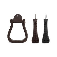 Etriers Western en cuir LAKOTA