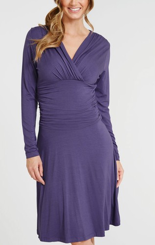 Robe taille froncée midnight - froncée,