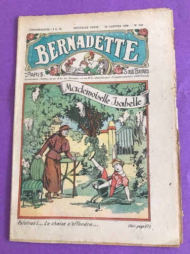 Revue ancienne bernadette - revue,