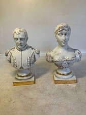 2 ANCIEN BUSTE NAPOLEON ET