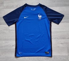 Maillot Foot NIKE Équipe de France 2016 (Enfant L) DRI-FIT - 1 étoile Quasi NEUF