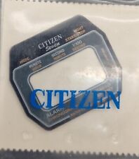 Verre Minéral Citizen Vintage LCD 54-81013P N.O.S. Chronographe À Sept Alarmes