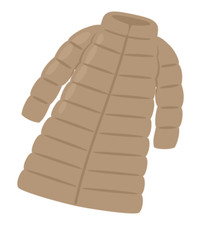 EMPORIO ARMANI Manteau doudoune Long Maxi 40 IT Noir Oversize