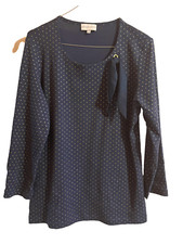 BERNARD SOLFIN tee shirt bleu marine taille 3 ou 40