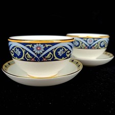 Tasse à thé éléphant bleu