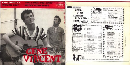 Gene vincent bop - vincent, –