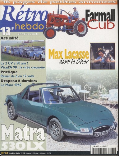Retro hebdo 06 1998 - hebdo, 04/06/1998