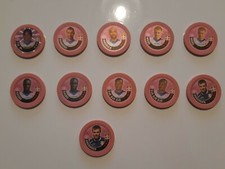 Lot Chipz de foot Topps