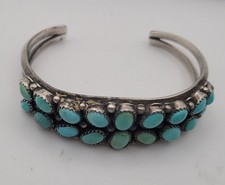 Bracelet manchette amérindien - bracelet,
