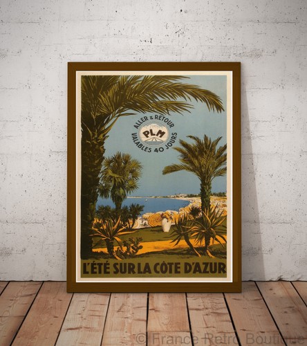 Poster affiche ete sur - sur, la