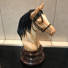 Buste tete cheval 28cm - tete,