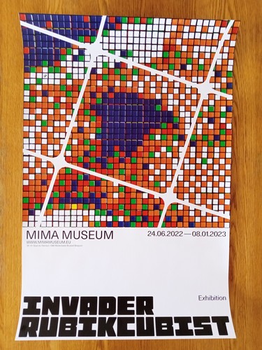 Invader rubikcubist - invader,