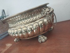 Jardinière Rafraîchissoir En Cuivre Repoussé. XIX.