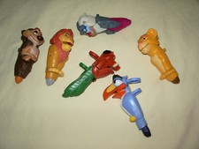 " 6 FIGURINES LE ROI LION SIMBA PUMBA ZAZU DISNEY MC DONALD'S HAPPY MEAL 10.5 CM