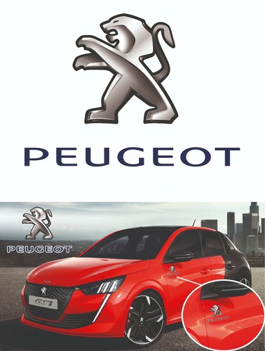 Kit sticker logo - sticker, peugeot