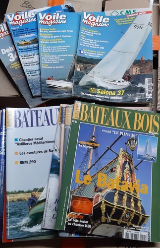 Nautisme lot 800 magazines - lot, de