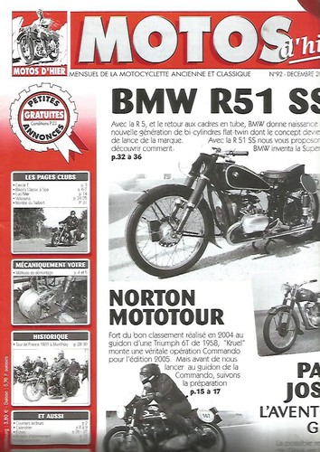 Motos hier bmw r51 ss - motos,