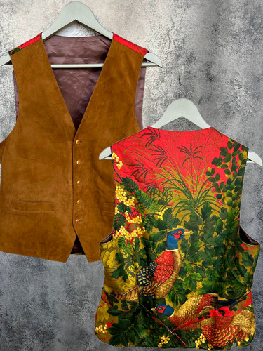 Gilet cuir - gilet,