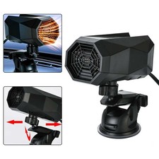 Chauffage Voiture Portable 12V 150W avec Support d'Aspiration pour Refroidisseme