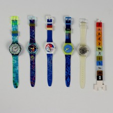 Horloges Swatch J.O. Atlanta Modèles Differents Suisse Années 90 Originaux